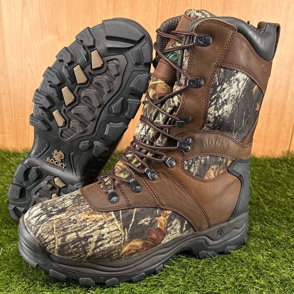 Rocky Sport Utility Max Insulated Waterproof Camo Boots FQ0007481 Men's Size 11